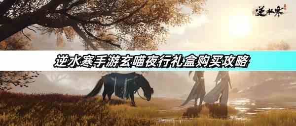 逆水寒手游玄喵夜行礼盒购买攻略-玄喵夜行礼盒购买流程推荐