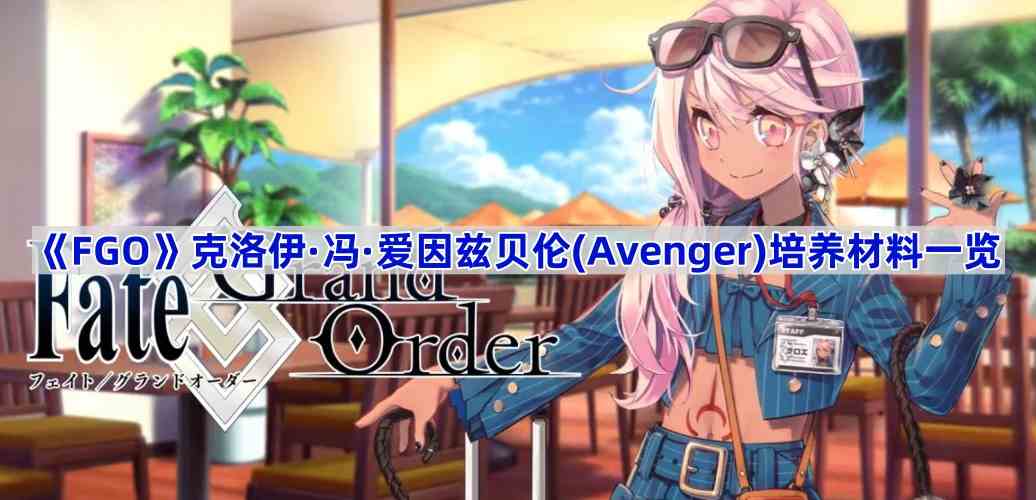 《Fate/Grand Order》克洛伊·冯·爱因兹贝伦(Avenger)培养材料一览