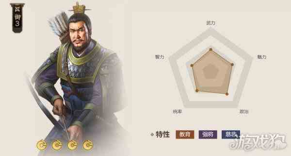 三国志战棋版吕虔值得培养吗-武将属性一览