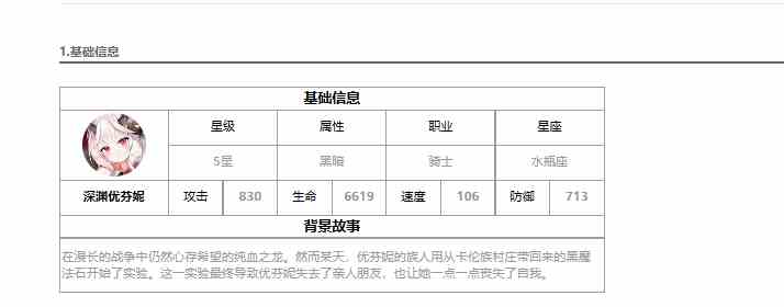 第七史诗深渊优芬妮怎么样