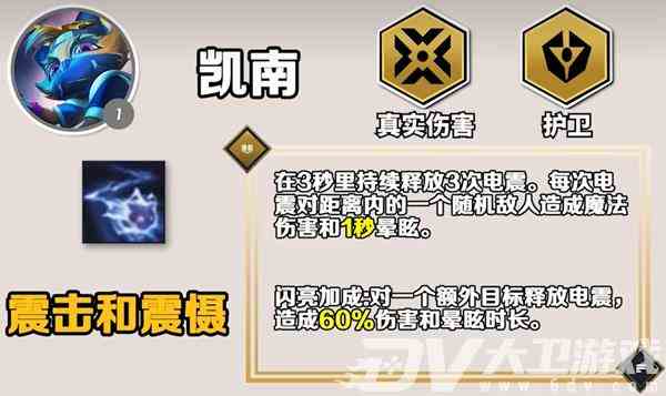 《云顶之弈手游》S10凯南技能介绍