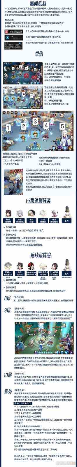 《阴阳师》丑女秘闻通关攻略