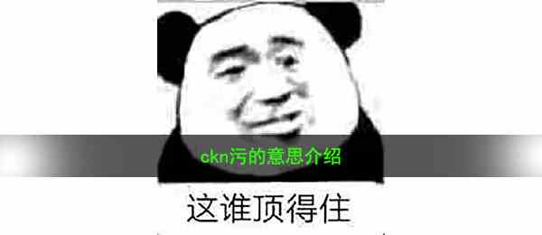 ckn测纯洁度意思介绍