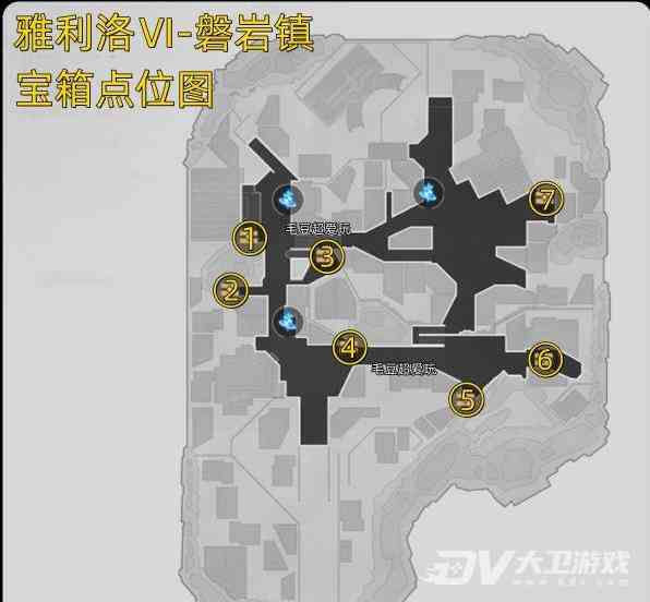 《崩坏星穹铁道》磐岩镇战利品位置大全