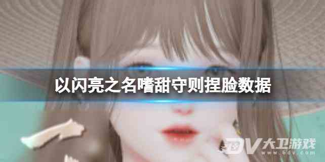 《以闪亮之名》嗜甜守则捏脸数据