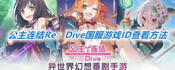 《公主连结Re：Dive》国服游戏ID查看方法