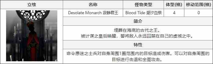 《白夜极光》寂静君王介绍