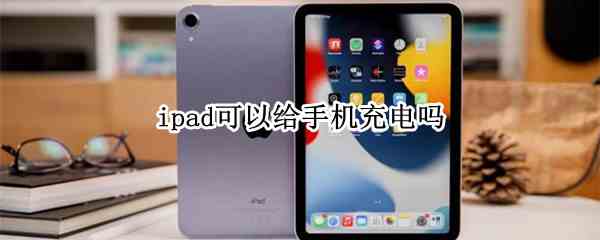 ipad可以给手机充电吗