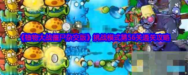 《植物大战僵尸杂交版》挑战模式第56关通关攻略