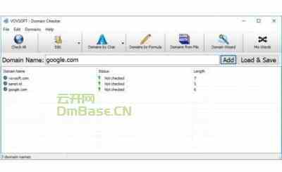 VovSoft Domain Checker激活版(批量域名检查器)V9.2