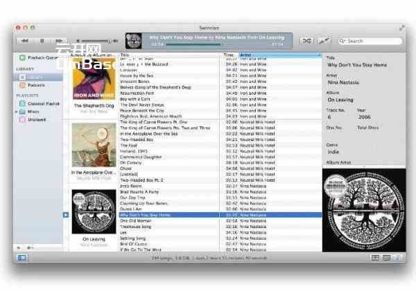 Swinsian 3.0 Preview 16 MacOs音乐管理软件