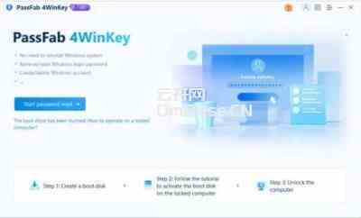 PassFab 4WinKey激活版v8.4.3.2(Win系统密码恢复器)