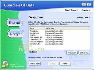 Guardian Of Data Pro中文版(数据文件加密软件)v3.005