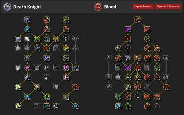 《魔兽世界》11.0死亡骑士全专精天赋加点介绍