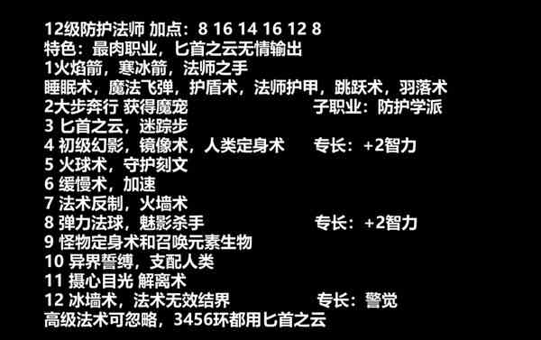 《博德之门3》防护学派法师BD介绍