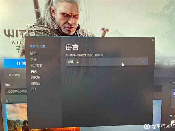 《巫师3》次世代版没有中文配音解决流程-次世代版如何设置中文配音