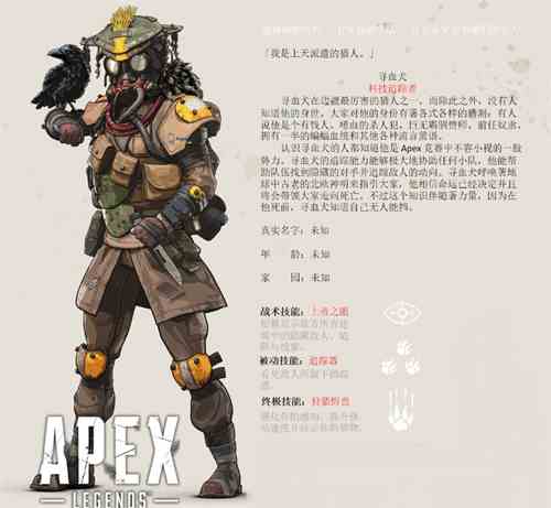 apex英雄全人物图鉴 apex英雄英雄背景与技能介绍汇总