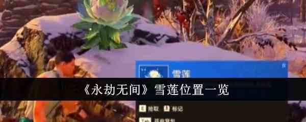 永劫无间雪莲位置揭秘