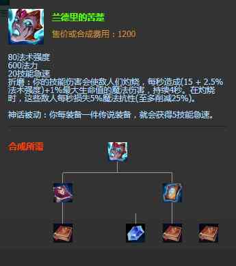 《LOL》S11赛季卡萨丁神话装备推荐