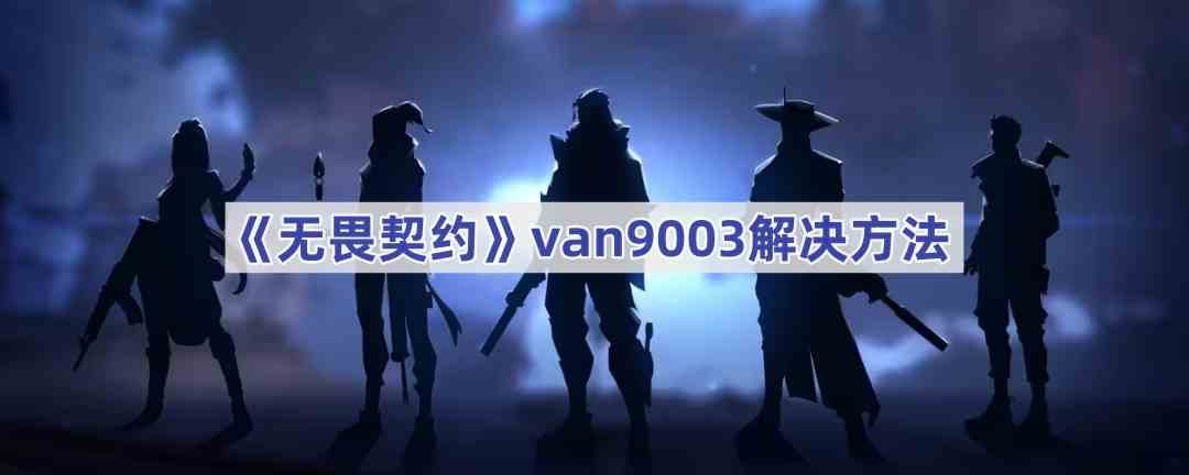 《无畏契约》van9003解决方法