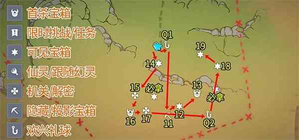 原神3.8琉形蜃境宝箱全收集攻略