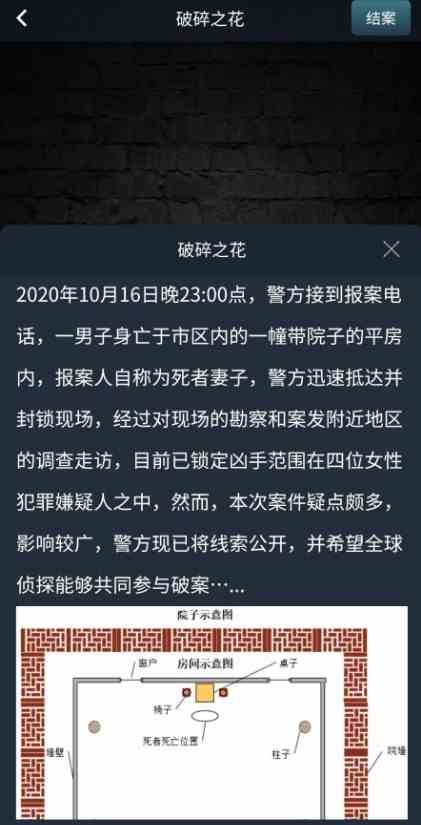 犯罪大师破碎之花答案 凶手是谁解析分享