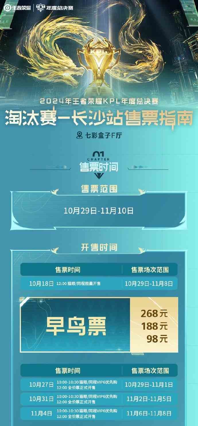 王者kpl年度总决赛淘汰赛长沙站售票时间2024图1