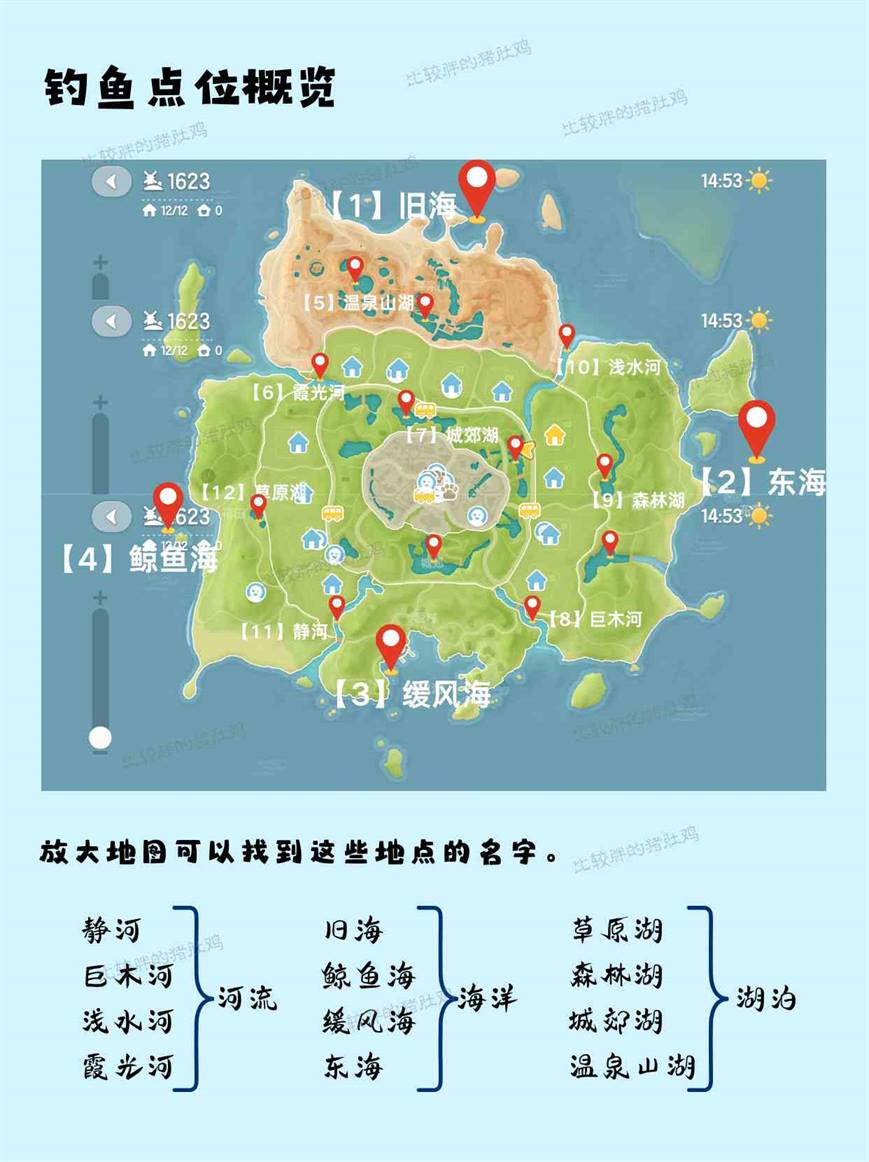 心动小镇钓鱼无敌进阶全图鉴攻略 钓鱼无敌进阶全图鉴攻略图2