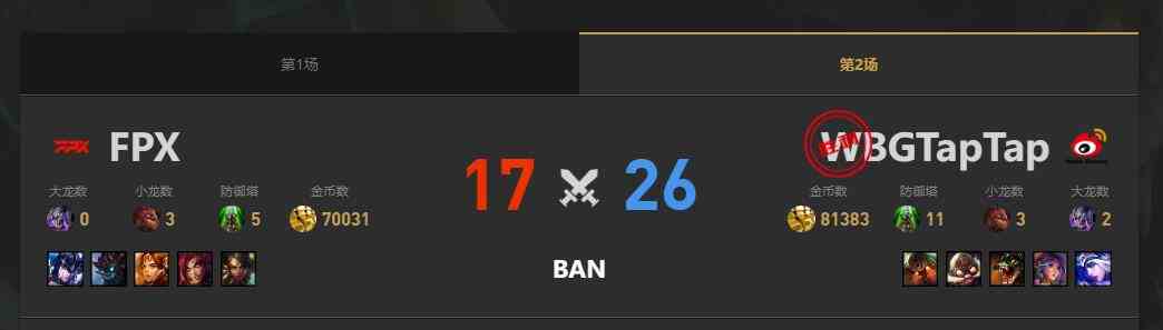 lol夏季赛组内赛FPX vs WBG赛况介绍图3