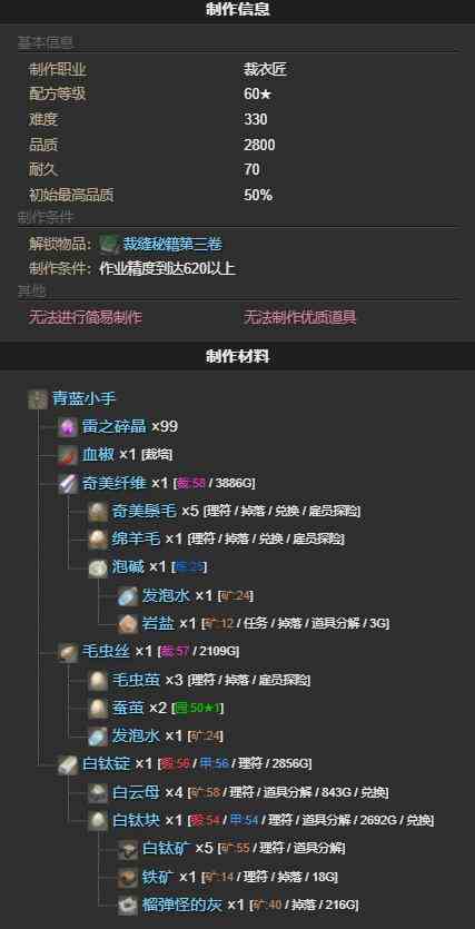 ff14青蓝小手获得方法图1