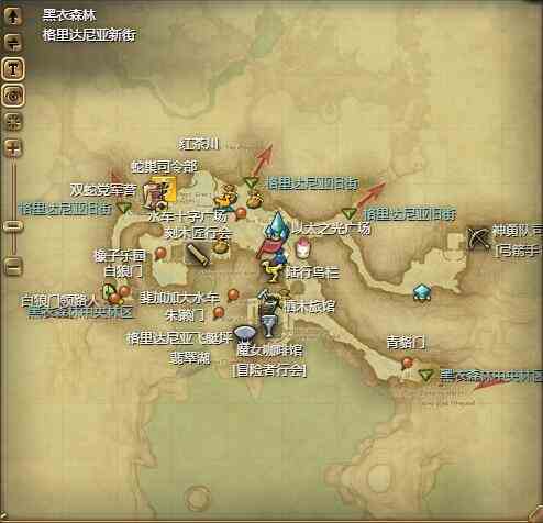 ff14求雨鱼钓鱼位置图2