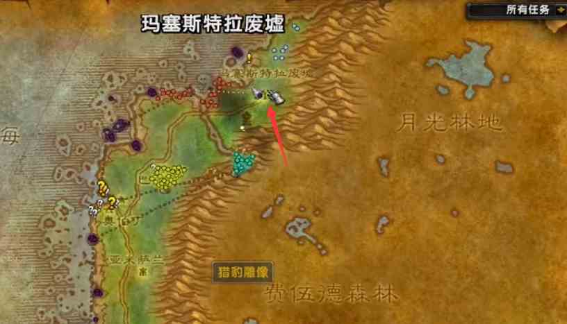 魔兽世界黑海岸幽灵豹捕捉等级介绍图2