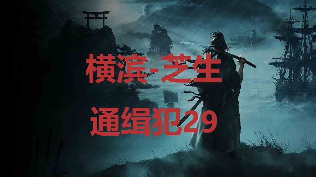 浪人崛起横滨芝生通缉犯29在哪里 浪人崛起riseoftheronin横滨芝生通缉犯29位置攻略图1