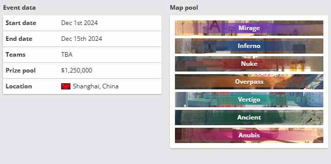csgo2024上海major开始时间介绍图2