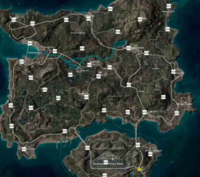 pubg艾伦格秘密地下室位置一览图3