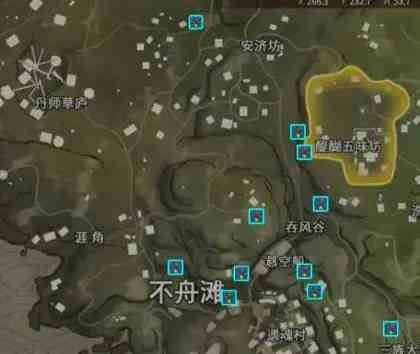 永劫无间雪莲和沙叻位置介绍图6