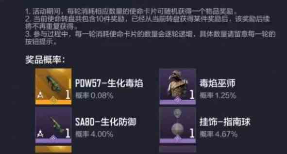 使命召唤手游pdw57生化毒焰保底花费解析图1