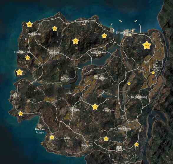 pubg泰戈密室位置图片一览图1