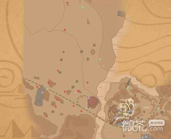 沙石镇时光石化木位置详情图2