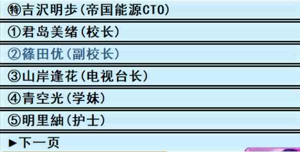 亚洲之子按摩院有哪些角色 按摩院所有人物汇总图1