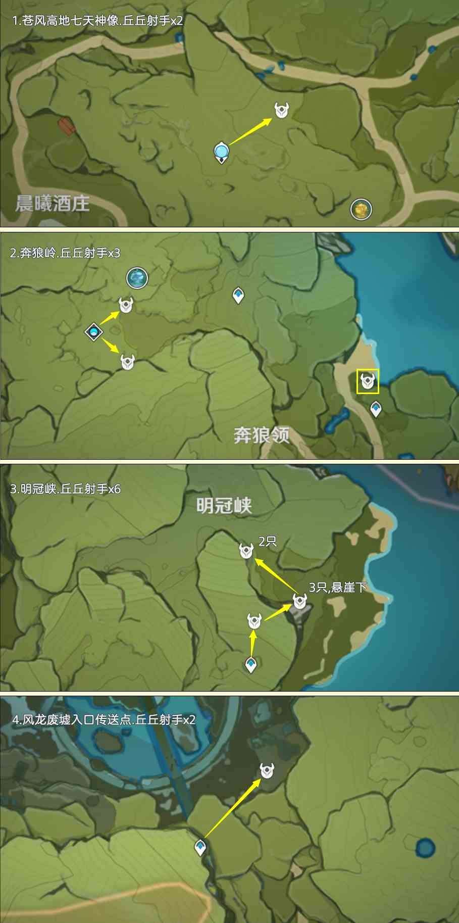 原神箭簇材料快速获取方法攻略图3