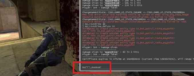 csgo一键清除血迹代码介绍图3