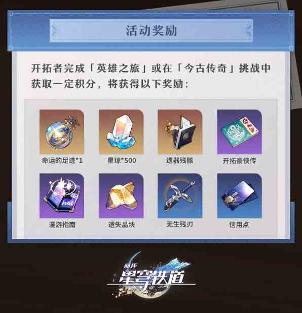 崩坏星穹铁道评书奇谭活动说明图8