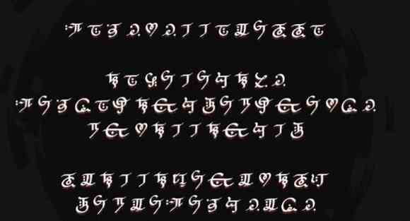 原神卡利贝尔意识空间文字是什么意思