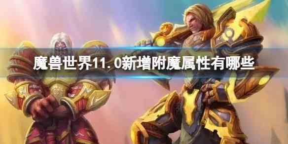 魔兽世界11.0新增附魔属性一览